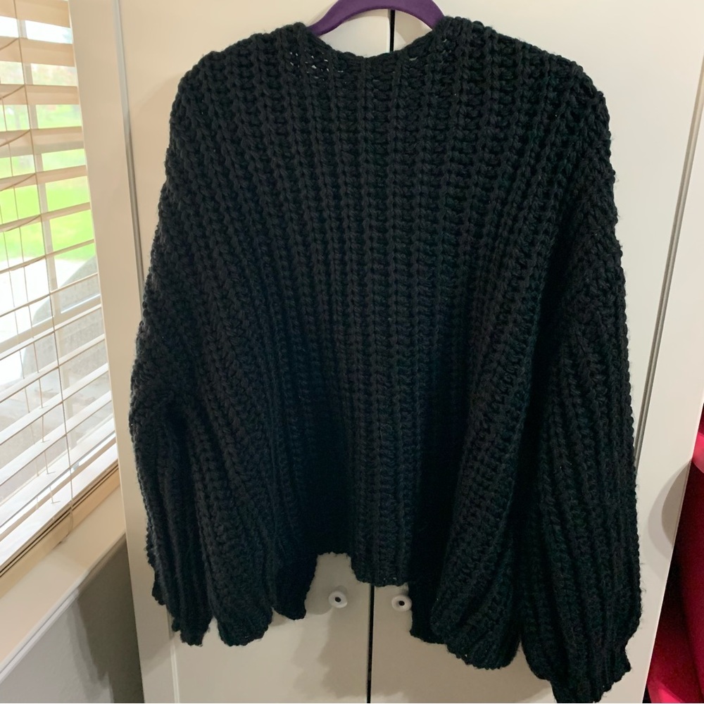 Wild Fable Chunky Weave Open Cardigan - Picture 5 of 9